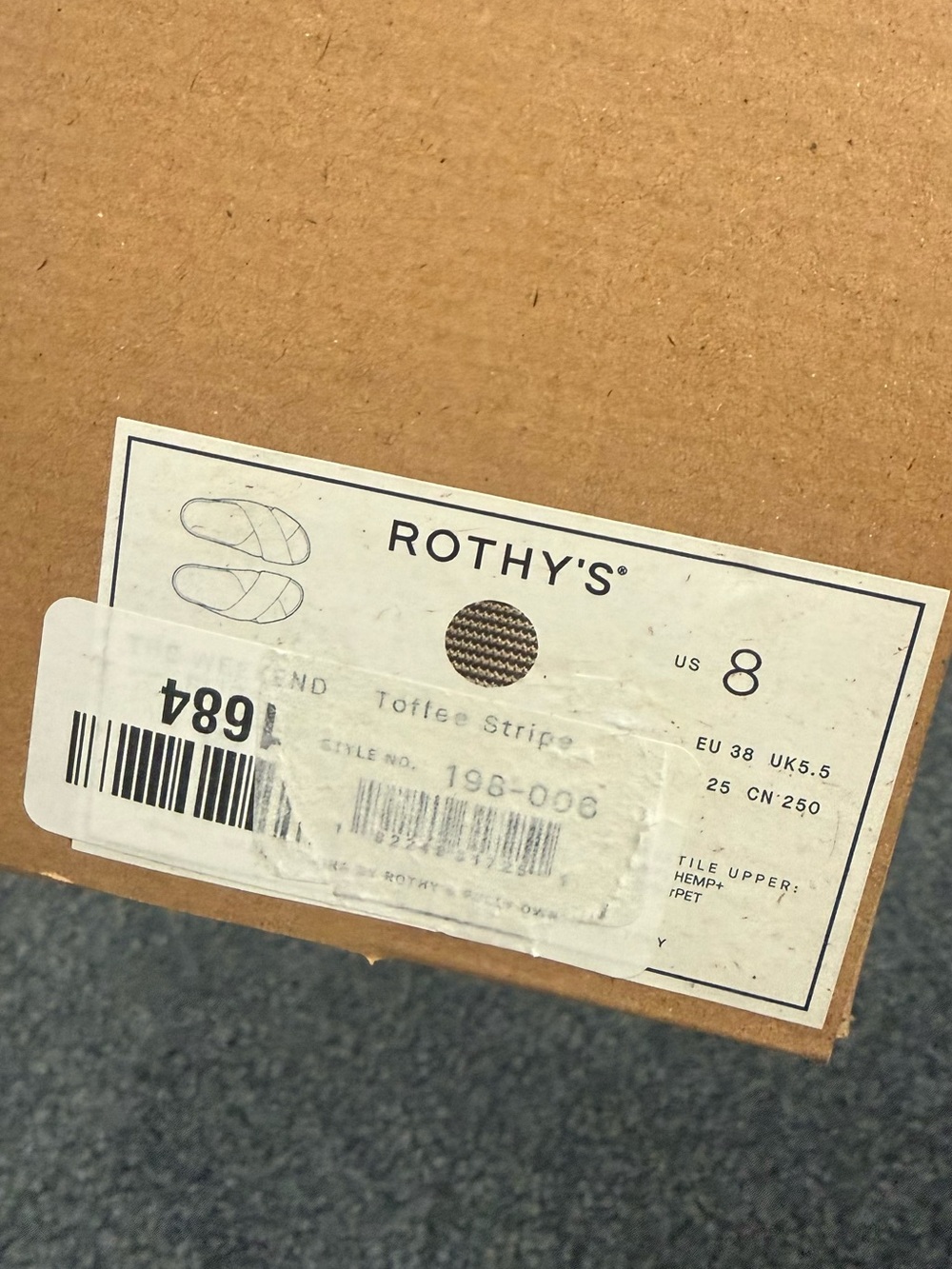 NWT Rothy's Women's The Weekend Sandals - Picture 5 of 5